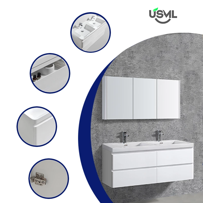 Modern Design DTC Soft Close Slider For Drawers Bathroom Mirror Cabinet