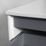 Modern Design With U-shaped Bathroom Cabinet Dtc Soft-close Drawers With FSC Certified Bathroom Cabinet