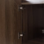 Bathrom Cabinet Modern Design DTC Soft Close Sliding Rail With 1 Door And 2 Wood Drawers