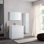 Bathroom Cabinet With Smiley Face Handle DTC Soft-close Drawers With FSC Certified