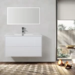 Design With U-shaped Dtc Soft-close Drawers With Adjustable Hinge Hooks Bathroom Cabinet